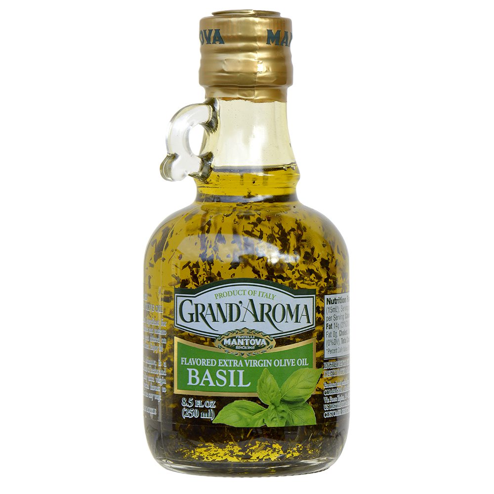 GRAND’AROMA  huile d’olive basilic