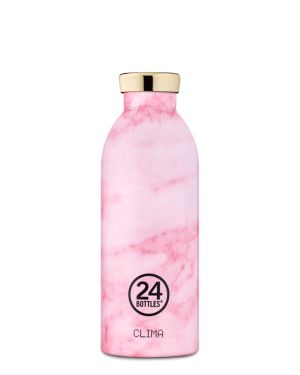 24Bottles Climat pink marble